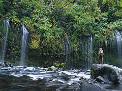 Mossbrae Falls, Upper Sacramento River, California